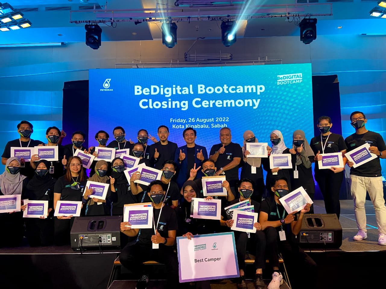 24 pelajar UMS sertai Petronas BeDigital Bootcamp 2.0