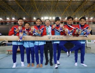 SUKMA XX: Pasukan Gimnastik Artistik lelaki Sabah lakar sejarah menang pingat Perak