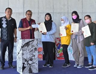 GAH-UMS anjur pertandingan mewarna dan melukis doodle sempena sambutan Hari Malaysia 2022