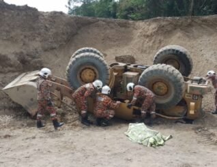 Warga emas maut dihempap jentolak di Tenom