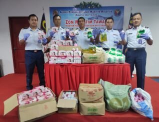 Maritim Malaysia tahan bot kargo, barang kawalan dan produk kosmetik tanpa permit bernilai RM115,000