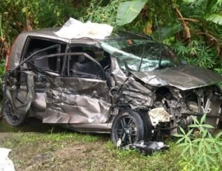 Kereta bertembung ragut nyawa seorang wanita di Jalan Ranau Lama