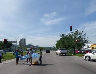 Langgar lari, pejalan kaki maut di Jalan Lintas