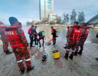 Lelaki 40an terjatuh dari Jambatan Yayasan Sabah