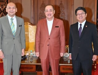 Ketua Menteri terima kunjungan hormat dua Menteri Persekutuan dari Sabah