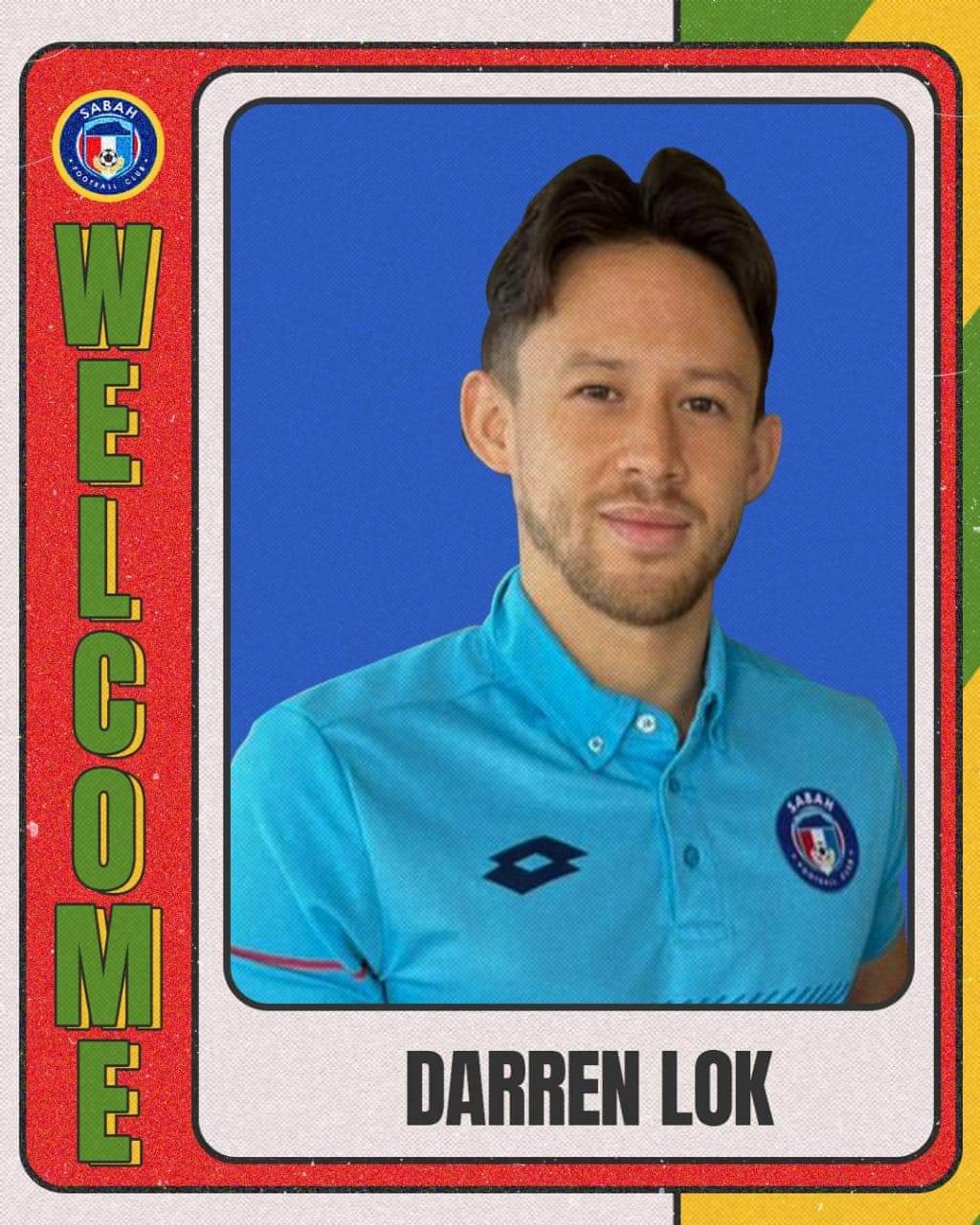 Darren Lok sah pemain baharu Sabah FC