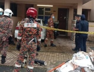 Penjawat awam mati tergantung dengan tali berlapik kain di leher ditemui