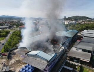 Gudang barangan dapur, dua lagi premis musnah dijilat api di Jalan Tuaran Bypass
