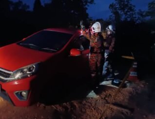 Mayat wanita terkunci dalam kereta Perodua Axia ditemukan di Tambunan