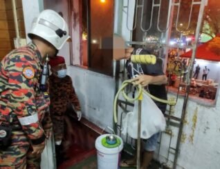 Disangka bunuh diri di atas bangunan Kg Air Kota Kinabalu