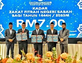 Kadar zakat fitrah di Sabah kekal RM7