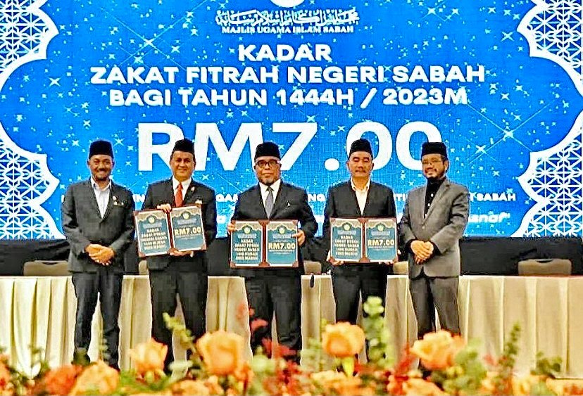 Kadar zakat fitrah di Sabah kekal RM7