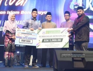 Lima pusat tahfiz terima infaq RM25,000 dari Perbadanan Baitulmal Negeri Sabah