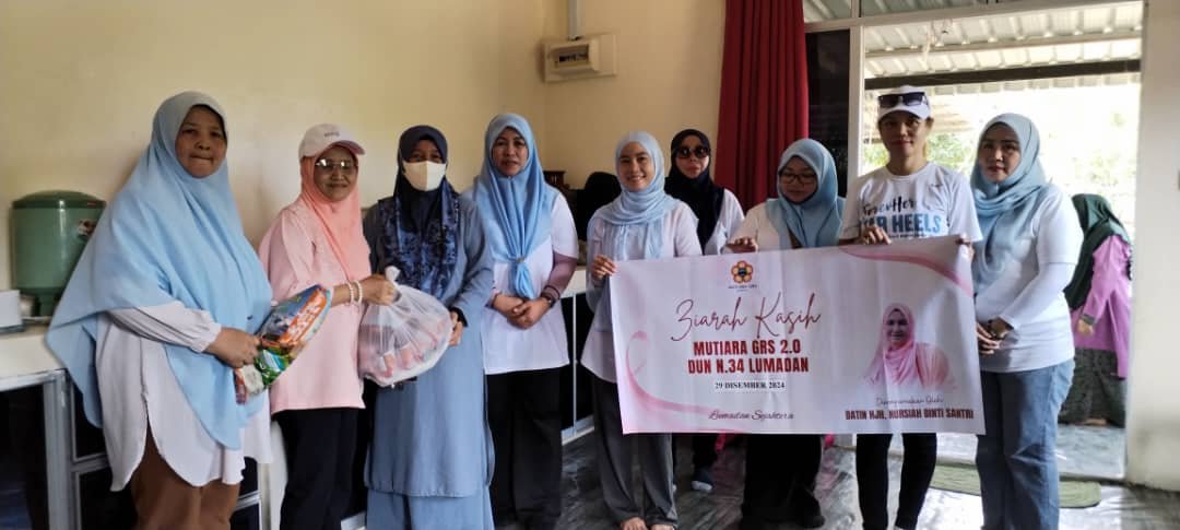 Mutiara GRS santuni golongan asnaf dalam program Ziarah Kasih 2.0 DUN Lumadan