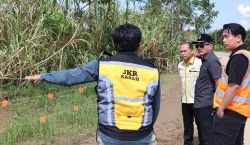 Jalan Lumatai perlu pembaikan segera