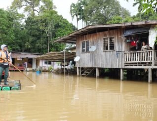 35 kampung di Beaufort terputus hubungan akibat banjir