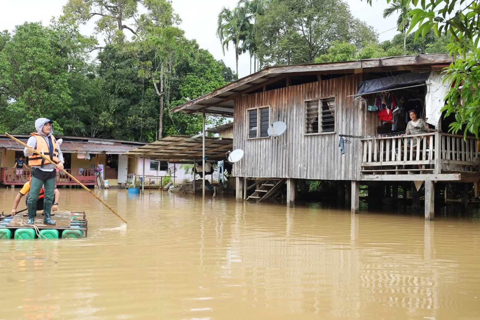 35 kampung di Beaufort terputus hubungan akibat banjir