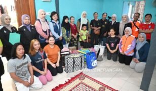 MUTIARA GRS Santuni Keluarga Mangsa Kemalangan Tamparuli–Ranau