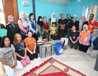 MUTIARA GRS Santuni Keluarga Mangsa Kemalangan Tamparuli–Ranau