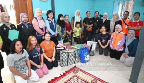 MUTIARA GRS Santuni Keluarga Mangsa Kemalangan Tamparuli–Ranau