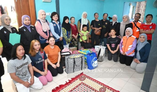 MUTIARA GRS Santuni Keluarga Mangsa Kemalangan Tamparuli–Ranau