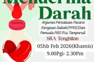 Orang Ramai Dijemput Sertai Program Derma Darah di Tenghilan, 5 Februari Ini